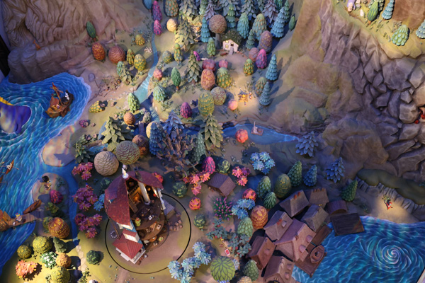 ムーミン谷ジオラマ